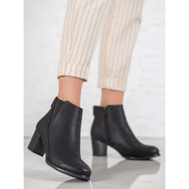 J. Star Modne Botki czarne 2