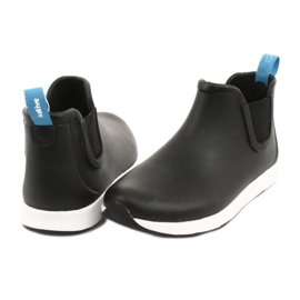 Native Ap Rain Jiffy Black Shell White Jiffy Rubber białe czarne 4