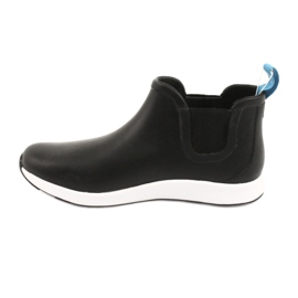 Native Ap Rain Jiffy Black Shell White Jiffy Rubber białe czarne 2