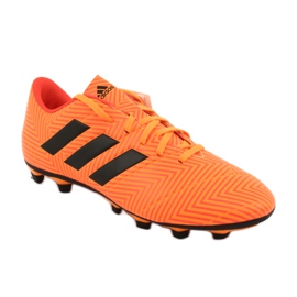 Buty piłkarskie adidas Nemeziz 18.4 FxG M DA9594 pomarańczowe 1