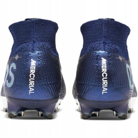 Buty piłkarskie Nike Mercurial Superfly 7 Elite Mds Fg M BQ5469 401 niebieskie niebieskie 4