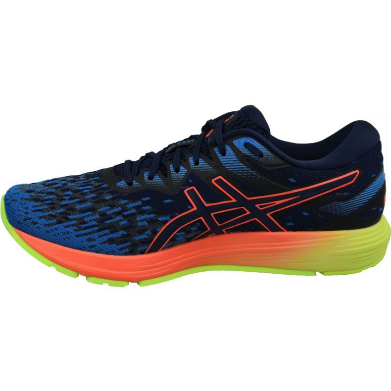Buty do biegania Asics DynaFlyte 4 M 1011A549-400 niebieskie wielokolorowe 1