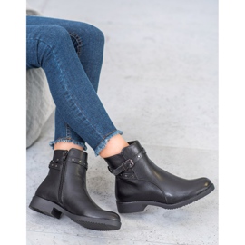 J. Star Ocieplane Czarne Botki 2