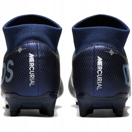 Buty piłkarskie Nike Mercurial Superfly 7 Academy Mds FG/MG M BQ5427 401 niebieskie niebieskie 4