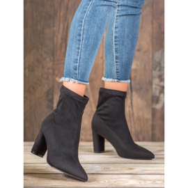 Filippo Stylowe Wsuwane Botki czarne 1