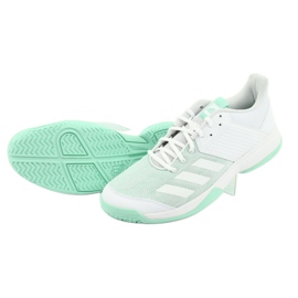 Buty adidas Ligra 6 W BC1035 białe zielone 5