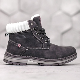 Arrigo Bello Modne Traperki czarne 2