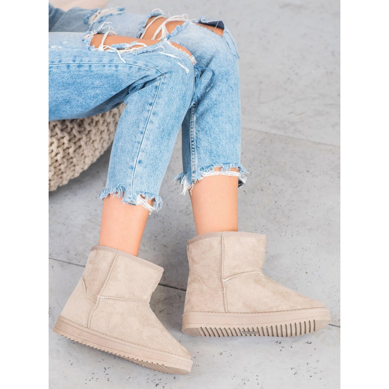 SDS Beźowe Mukluki brązowe 2