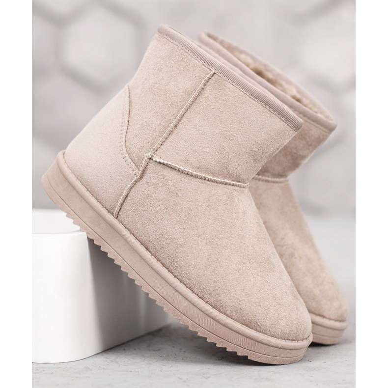 SDS Beźowe Mukluki brązowe 1