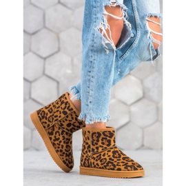 SDS Camelowe Mukluki W Cętki brązowe 1