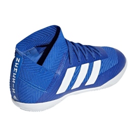 Buty piłkarskie adidas Nemeziz Tango 18.3 IN Jr DB2374 niebieskie niebieskie 2