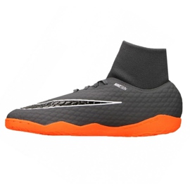 Buty piłkarskie Nike Hypervenom PhantomX 3 Academy Df Ic M AH7274-081 szare szare 1