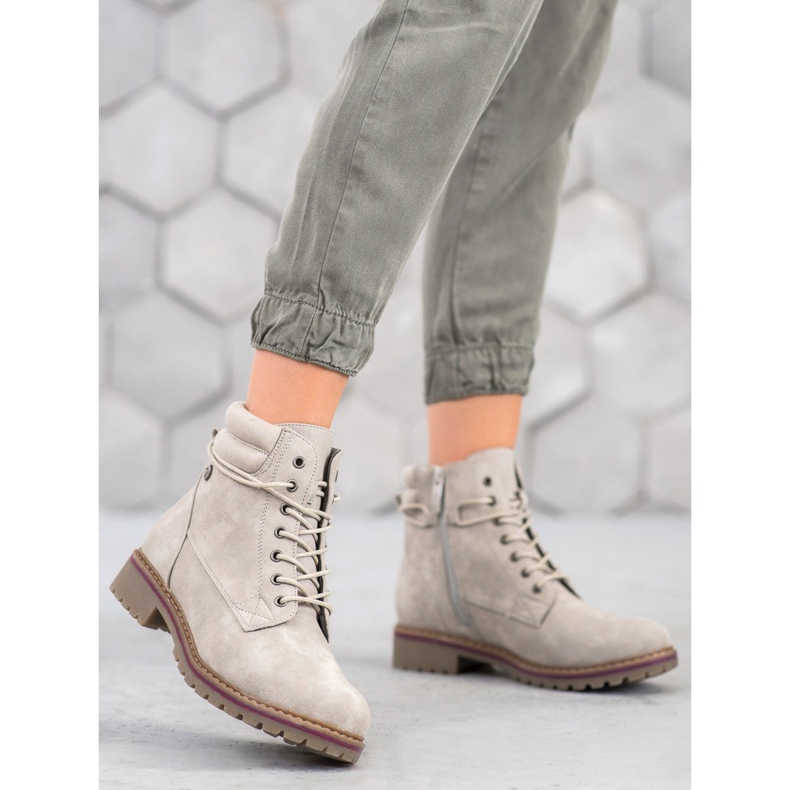 Goodin Ocieplane Traperki szare 1