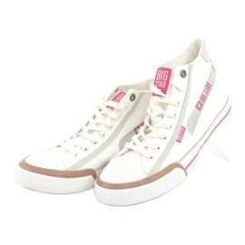 Trampki męskie Big Star 174080 white białe 3