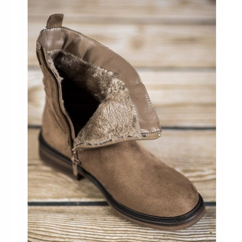 J. Star Brązowe Workery 1