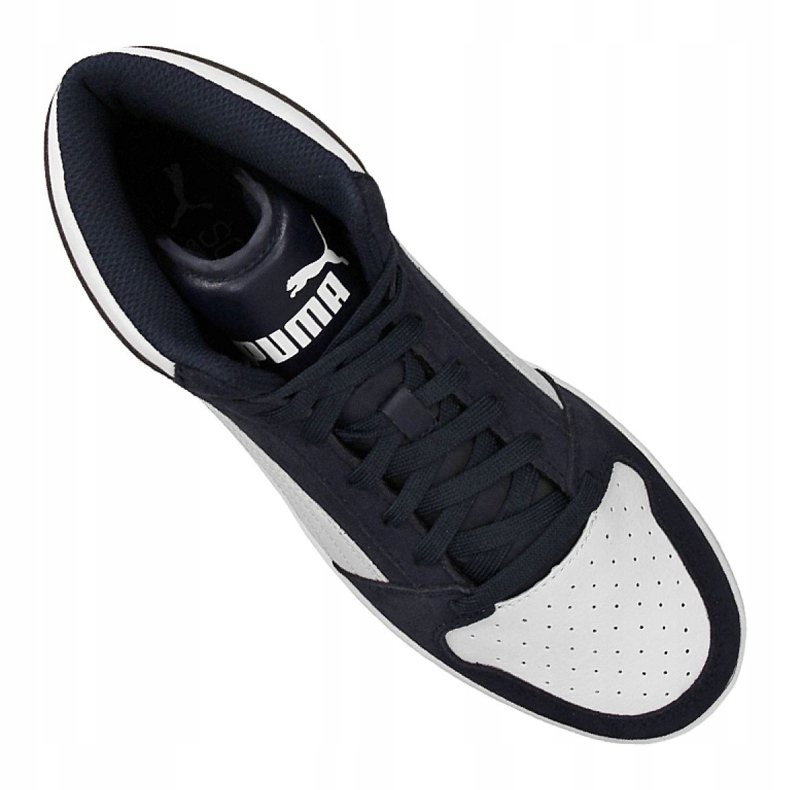 Buty Puma Rebound LayUp Sd M 370219-03 białe czarne 2