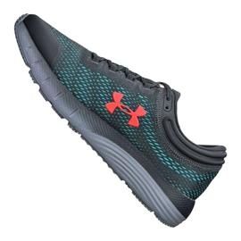 Buty biegowe Under Armour Charged Bandit 5 M 3021947-403 szare zielone 1