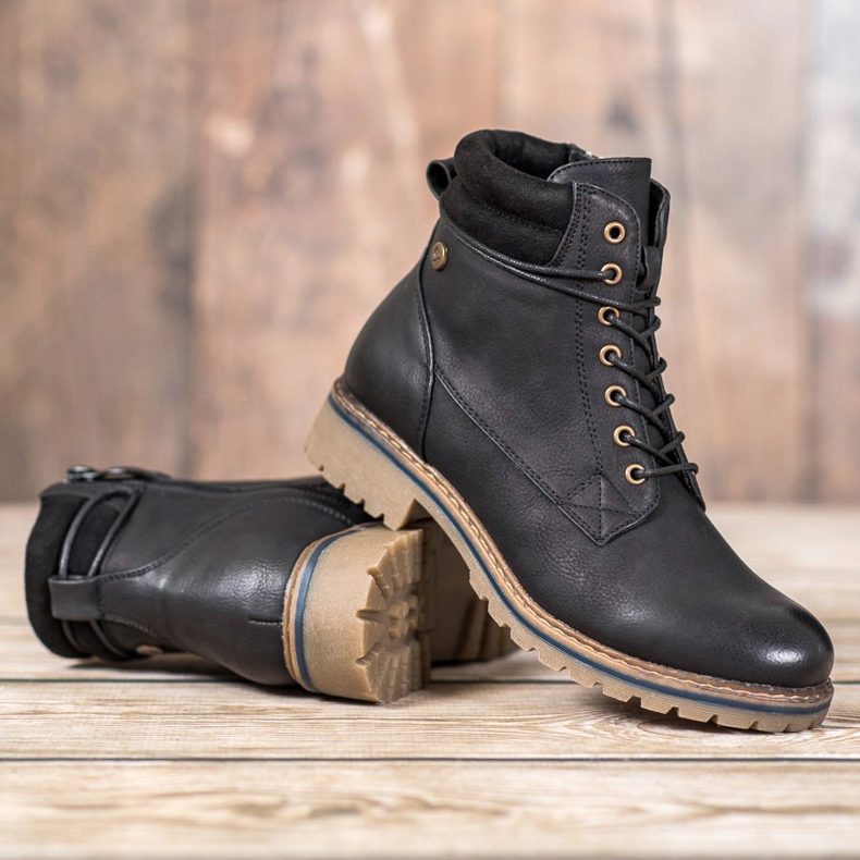 Goodin Ocieplane Traperki czarne 1