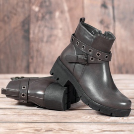 SHELOVET Szare Workery 1