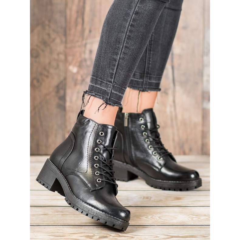 Filippo Traperki Na Platformie czarne 1