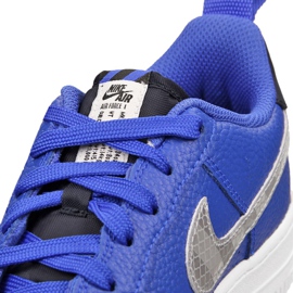 Buty Nike Air Force 1 LV8 2 (GS) Jr BQ5484-400 niebieskie 3