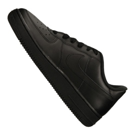 Buty Nike Air Force 1 Gs Jr 314192-009 czarne 4