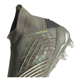 Buty piłkarskie adidas Predator 19+ Fg M EF8204 szare szare 4
