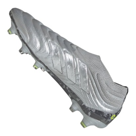 Buty piłkarskie adidas Copa 20+ Fg M EF8309 srebrny czarne 5