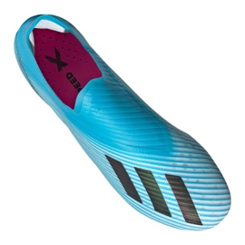 Buty piłkarskie adidas X 19+ Fg F35323 niebieskie niebieskie 2