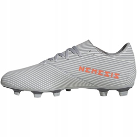 Buty piłkarskie M adidas Nemeziz 19.4 FxG EF8292 szare wielokolorowe 2