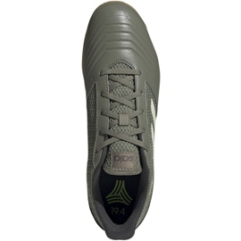 Buty piłkarskie M adidas Predator 19.4 In EF8216 zielone wielokolorowe 1