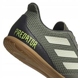 Buty piłkarskie M adidas Predator 19.4 In EF8216 zielone wielokolorowe 4
