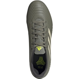 Buty piłkarskie M adidas Predator 19.4 Tf EF8212 zielone zielone 1