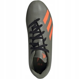 Buty piłkarskie adidas X 19.4 FxG Jr EF8377 szare wielokolorowe 1