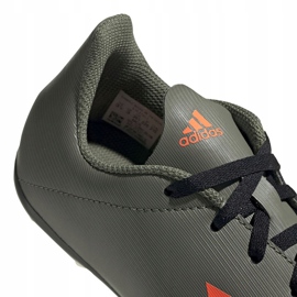 Buty piłkarskie adidas X 19.4 FxG Jr EF8377 szare wielokolorowe 4