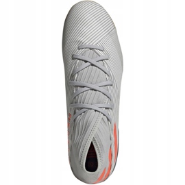 Buty piłkarskie adidas Nemeziz 19.3 In M EF8289 szare szare 7