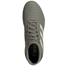 Buty piłkarskie adidas Predator 19.3 Fg Jr EF8215 szare 1