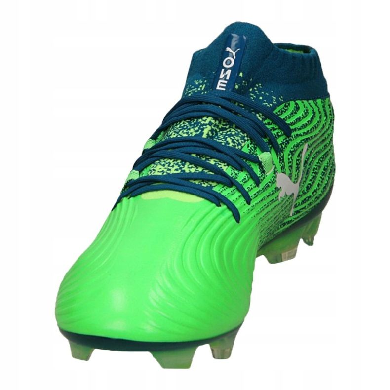 Buty piłkarskie Puma One 18.1 Fg M 104869-03 zielone zielone 1