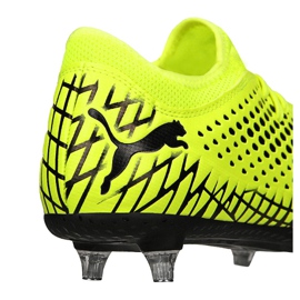 Buty piłkarskie Puma Future 4.4 Sg Fg M 105687-02 żółte żółte 4