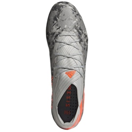 Buty piłkarskie adidas Nemeziz 19.1 Sg M EF8393 szare szare 1
