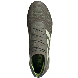 Buty piłkarskie adidas Predator 19.1 Sg M EF8206 szare szare 1