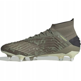 Buty piłkarskie adidas Predator 19.1 Sg M EF8206 szare szare 2