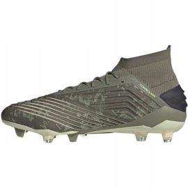 Buty piłkarskie adidas Predator 19.1 Fg M EF8205 szare szare 2