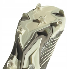 Buty piłkarskie adidas Predator 19.1 Fg M EF8205 szare szare 5