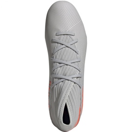 Buty piłkarskie adidas Nemeziz 19.3 Fg M EF8287 szare szare 1