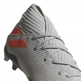 Buty piłkarskie adidas Nemeziz 19.3 Fg M EF8287 szare szare 3