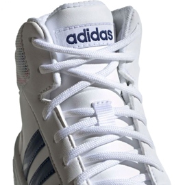 Buty adidas Hoops Mid 2.0 Jr EE8546 białe 3