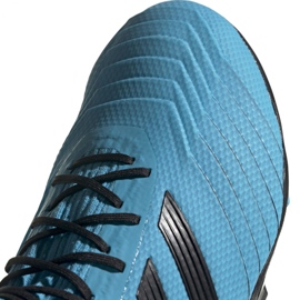 Buty piłkarskie adidas Predator 19.2 Fg M F35604 niebieskie wielokolorowe 3