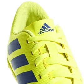Buty piłkarskie adidas Nemeziz 18.4 Tf Jr CM8522 żółte żółte 5