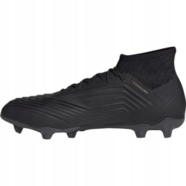 Buty piłkarskie adidas Predator 19.2 Fg M F35603 czarne czarne 1